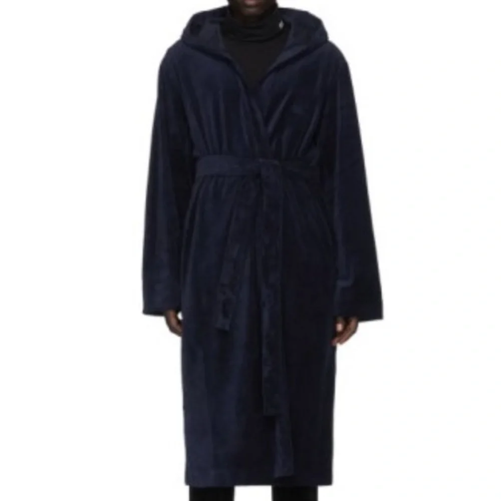 Hugo Boss Velour Hooded Robe - Picture 4 of 7